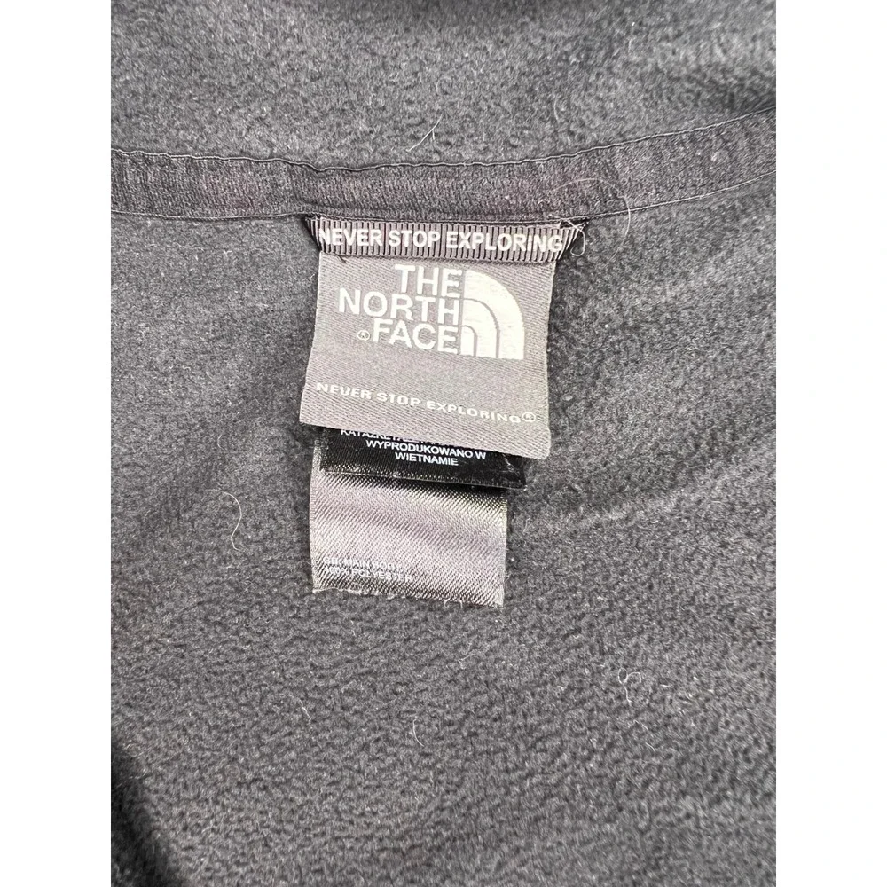 The North Face Mens Fleece Pullover Quarter Zip Black XXL